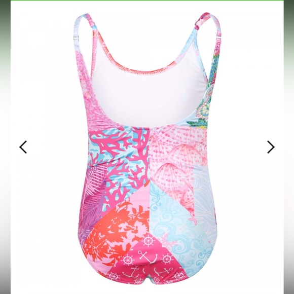 STELLA COVE
Patchwork Sea One Piece Swimsuit in Pink Size 14 Years - Picture 2 of 6